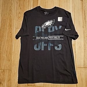 Nike NWT(sticker)2022 Trophy collection Philadelphia Eagles Men's Tee Size Large